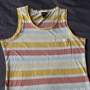 Patagonia Mainstay Tank Striped RARE FIND Size XS